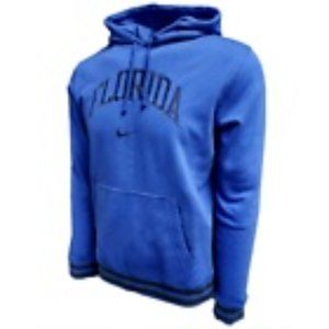 NIKE Florida Gators Blue Alumni Retro Fleece  HOODIE PULLOVER Men's Size XXL NEW